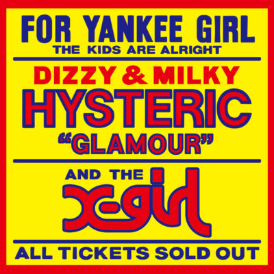 X-girl×HYSTERIC GLAMOUR IMAGE