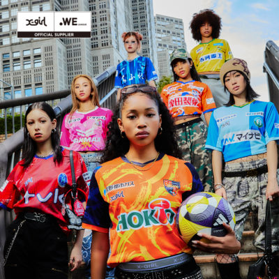 X-girl × WE LEAGUE UNIFORM RELEASE IMAGE